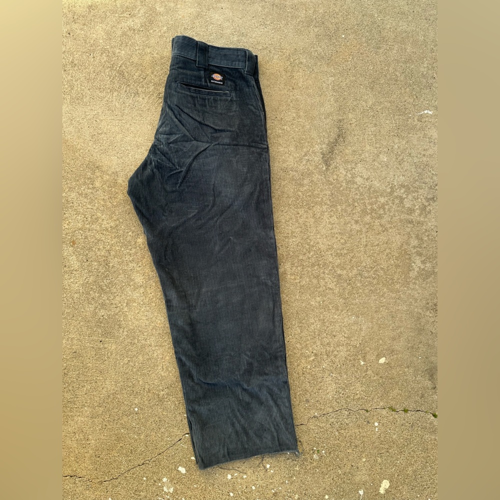 Dickies Skateboarding pants / Franky Villani pro model- Blue corduroy / 34x29